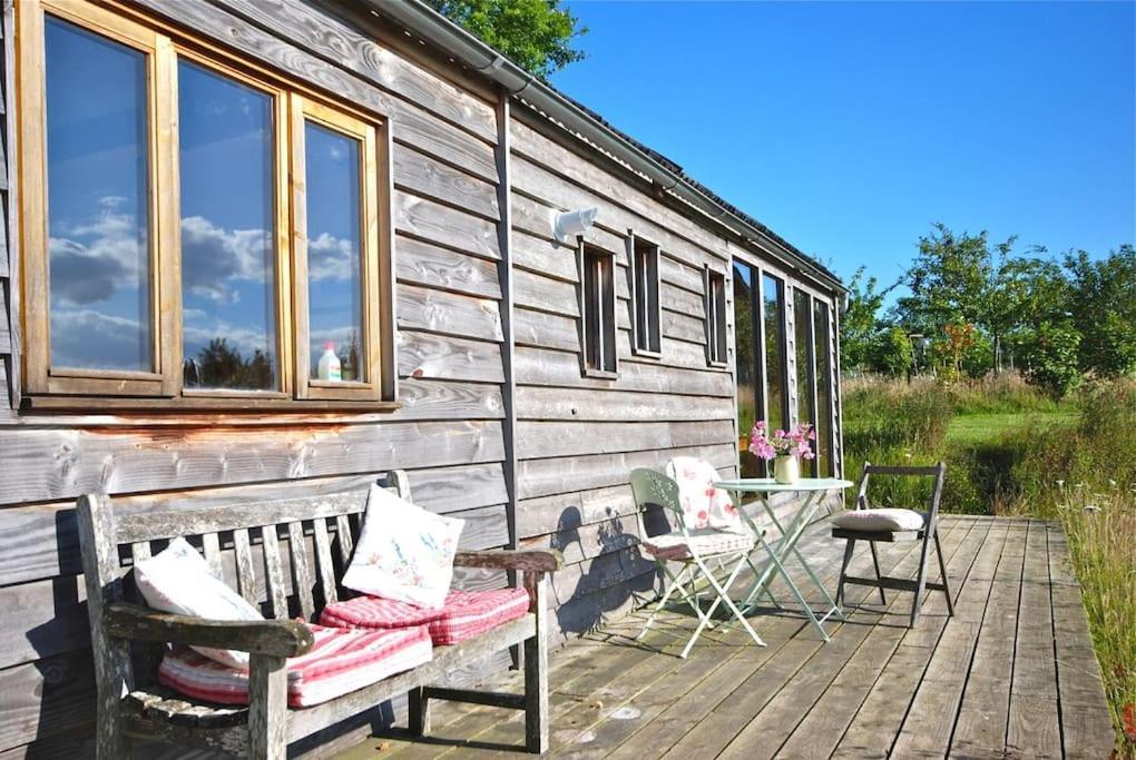 Log Cabin At The Old Summer Dairy Glastonbury Somerton  Eksteriør billede