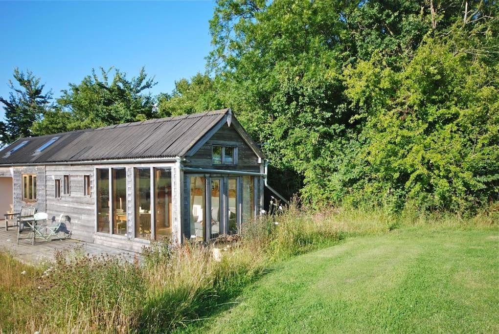 Log Cabin At The Old Summer Dairy Glastonbury Somerton  Eksteriør billede
